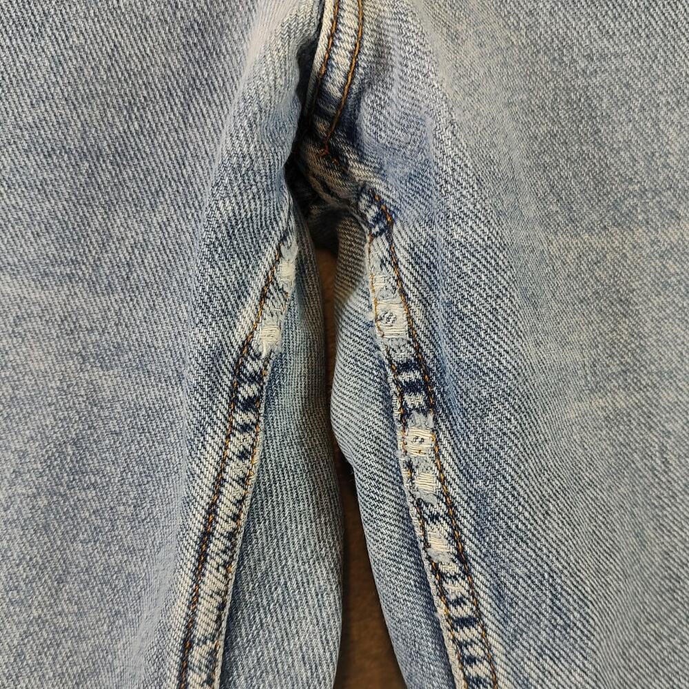 VTG St Johns Bay light wash denim relaxed fit casual streetwear jeans womens 10 - Picture 3 of 8